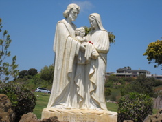 Holy Family statue
