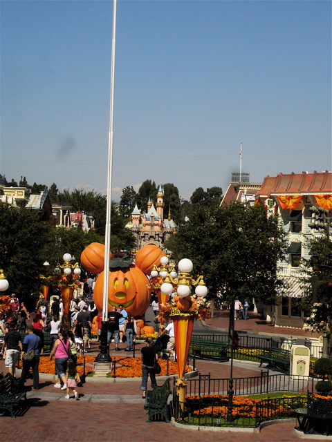 Town square looking toward castle
