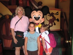 Visiting Mickey