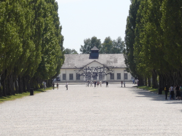 Dachau walkway 
