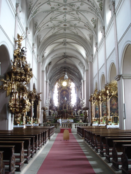 Inside Monestary cathedral