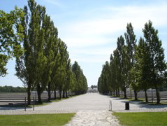 Dachau main walkway far