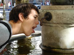 me at fountain