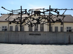 sculpture at Dachau