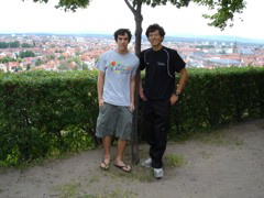 Jason and Mike in Bamberg