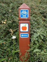 apple road sign stubberup