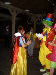 Dancing with clowns