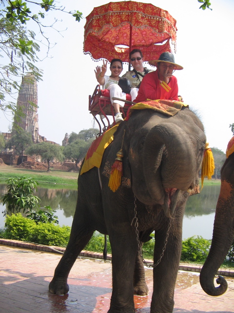 Pete and Neth Schupp in Thailand